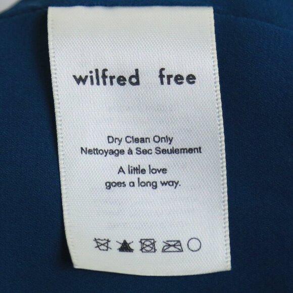 Aritzia Wilfred Free Lagum Tank Top Blouse in Teal Blue Size Small - Picture 2 of 5